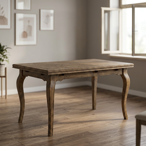 Mesa Consola Antigua Hecha a Mano de Madera Maciza Tradicional para Muebles de Sala de Estar - Product Image 4