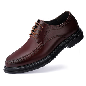 Zapatos de Vestir de Cuero Estilo Británico para Hombre, Talla Grande 2026, de Piel Vacuna con Cordones - Product Image 5