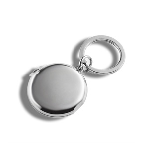 Miroir de poche pliable personnalisé de haute qualité pour le voyage, avec porte-clés, idéal pour le maquillage – Vente en gros - Product Image 3