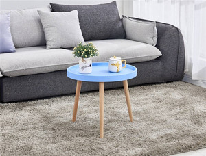 Bán buôn đầy màu sắc giá rẻ nhựa hiện đại Vòng Bàn cà phê mát phòng ăn bảng - Product Image 3