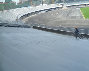 Recubrimiento de <span class=keywords><strong>Poliurea</strong></span> de Dos Componentes LC-1450 de Alta Calidad y Ecológico, Aplicación Manual con Brocha - Product Image 6