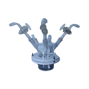 กาต้มน้ำปฏิกิริยาโฟโตเคมี220V สำหรับการวิจัยเครื่องปฏิกรณ์โฟโตเคมีที่ผ่านการรับรองมาตรฐาน ISO - Product Image 1