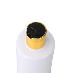 Bouteille de shampooing et de lotion corporelle en plastique PET ronde de 300 ml et 500 ml avec bouchon à disque imprimé - Product Image 4