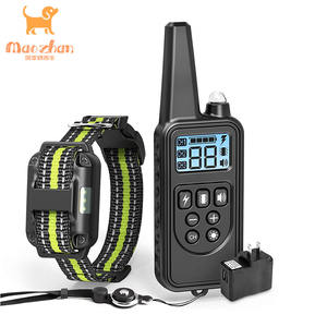 Частная торговая марка, ошейники для собак, глубокая водонепроницаемость, длительное время ожидания, диапазон 800 м, перезаряжаемый Удаленный Ошейник для дрессировки домашних животных - Product Image 3