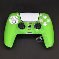 Coque en silicone NSLikey pour manette PS5, protection en silicone, coque antidérapante en caoutchouc