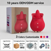 Vibrateur rose en forme de langue, stimulateur clitoridien, 12 fréquences, étanche, rechargeable par USB, jouet sexuel, masseur pour femmes, CE RoHS