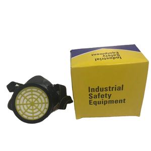 Modernes Design Anti-Schädliches <span class=keywords><strong>Gas</strong></span> Anti-Staub-Spray Chemische Gasmaske Doppelpatronen-Atemschutz maske mit Schutzbrille - Product Image 2