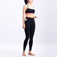 JIEJIN-Ensemble de 2 pièces pour femmes, vêtements de yoga en tissu spandex, ensemble pour femmes