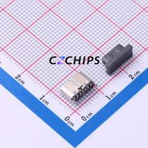 YTC-TC6-555 USB Connector SMD Connector ( Connector Type: Type-C )( Gender: Female )( Mounting Type: Vertical Mount ) - Product Image 2