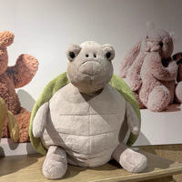 Peluche Tortue Timmy Tortue de mer pour enfants Peluche super douce avec rembourrage en coton PP Taille 31cm-50cm Soulagement du stress Unisexe