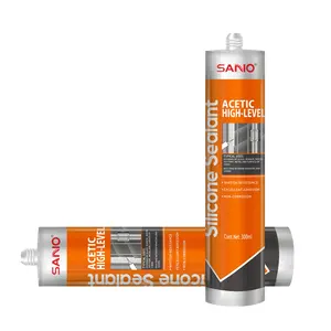 SANVO防水シリコンシーラントと強力な接着剤ドアウィンドウ接着剤速乾性シーラント接着剤ガラス用