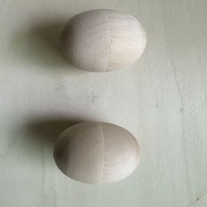 Personalized Carved Wooden Easter Egg Shell Box Natural Wood Color Hollow Engraved For Easter Decoration - Product Image 4