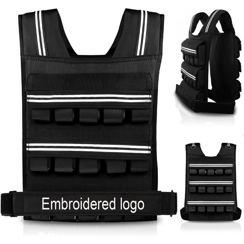 65LB Weighted Vest Multi Functional Adjustable