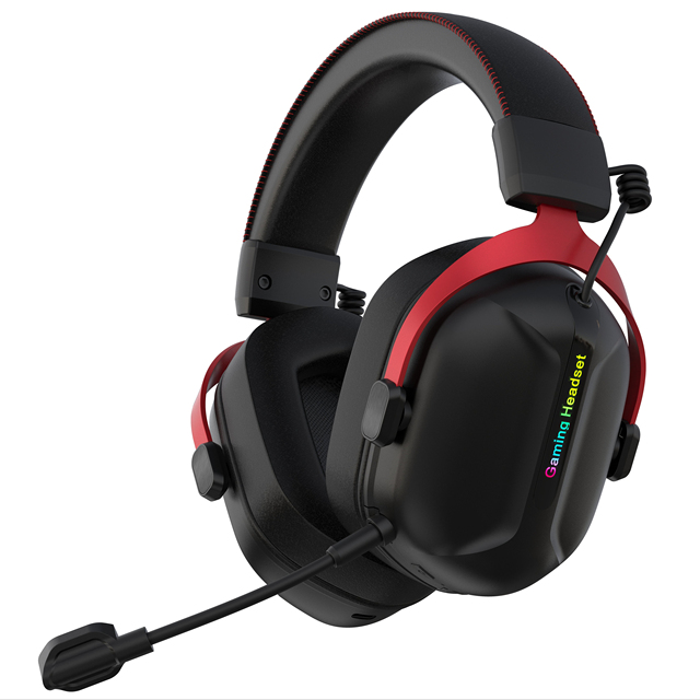 Over Ear Wired RGB Gaming Earphones Headphones With Mic USB Wired Gaming Headset 3.5MM