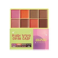 Palette Tout-en-un Personnalisable Multi-couleurs pour Blush, Highlighter, Contour et Correcteur – Vente en Gros – Crème de Teint Extensible