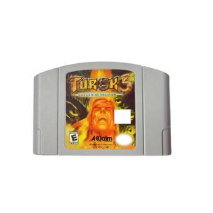 Cartouche de jeu vidéo <span class=keywords><strong>TUROK</strong></span> Series pour Nintendo 64, accessoire de console de jeu N64, version USA NTSC, fabriquée en plastique - Product Image 4