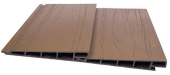 Co-extrusion NO Fading wpc pvc platelage Panneau mural creux bois plastique composite Revêtement en plastique Panneau en plastique extérieur