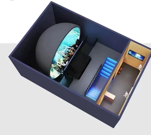 Nuevo Teatro de Cúpula Voladora Inmersiva para Varias Personas con Pantalla LED Envolvente que Admite Varias Películas de Vuelo en 3D - Product Image 2
