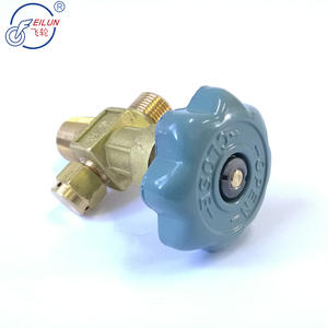 Válvula de cilindro de gas tipo FLAPPER de alta presión de 200bar para Rosca de salida O2 N2 G5/<span class=keywords><strong>8</strong></span> - Product Image 4