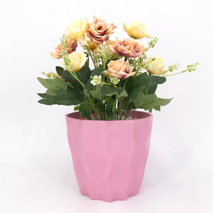 Herstellung billiger Kunststoff Innen hoch Selbst wasser Orchidee dekorative Blumentopf