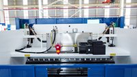 Presse plieuse électro-hydraulique à économie d'énergie avec commande servo WAD 220T 4000, machine de pliage de métal CNC