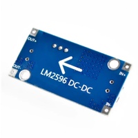 LM2596S Modul Daya Step-down Dapat Disesuaikan 3.3V-4.6V hingga 5V/3V Stabilisasi Tegangan Output 3A 43x21x14mm