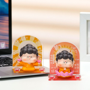 Figura de Buda de Resina Koons, Mini Adorno de Dibujos Animados, Decoración Artística para el Hogar, Regalo Artístico - Product Image 2