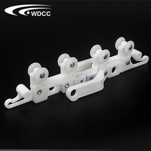 Factory Price Electric Curtain Rail Track Master Carrier Magnetic Plastics Curtain Accessories - Product Image 1