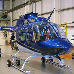 Modèle d'avion simulé LBT en fibre de verre, sculpture personnalisée en forme ronde pour exposition - Product Image 2