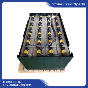 Batterie de chariot élévateur Lizhiyou 48V 400Ah FB15, batterie de traction électrique au plomb-acide pour chariot élévateur électrique - Product Image 2