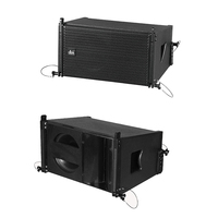 Système Audio Professionnel Line Array Enceinte 10 Pouces Équipement Sonore Caisson de Basses Double 15 Pouces pour Scène Église Mariages Événements