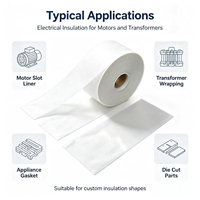 Papier isolant DMD 6641 pour bobinage de moteur, fabriqué en Chine