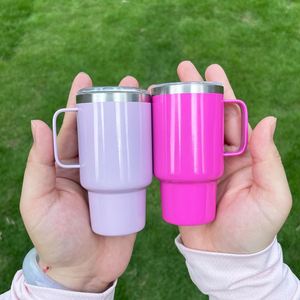Blank Sublimation Candy Macaron Colors Stainless Steel 3oz Mini Shot Tumblers with Lids and Straws for Whiskey, Tequila, Vodka - Product Image 3