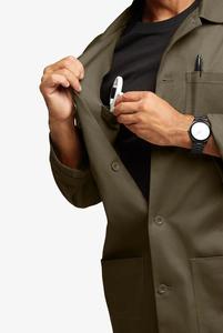 Cappotto da Chef personalizzabile da uomo con collo dritto e 8 tasche funzionali per ristoranti di fascia alta hotel scuole di cucina - Product Image 4