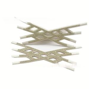 Sandalias de cuero genuino de moda para mujer, varios estilos con accesorios de diamantes de imitación agrandados, parte superior de zapatos - Product Image 5