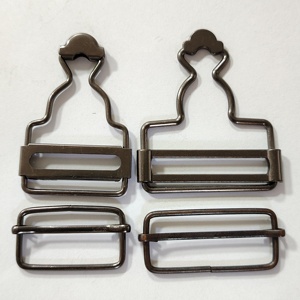 Điều chỉnh jean treo khóa niềng răng nhà máy trực tiếp các loại nút tùy chỉnh kim Loại vành đai khóa - Product Image 2