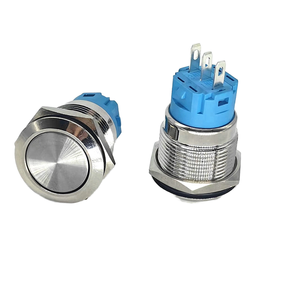 19mm 메탈 10A IP65 방수 <span class=keywords><strong>250VAC</strong></span> 푸시 버튼 스위치 3핀 무조명 셀프락/자동복귀 모멘터리 - Product Image 3