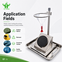 Machine d'essai de pulvérisation en laboratoire textile pour tester la finition hydrofuge des tissus
