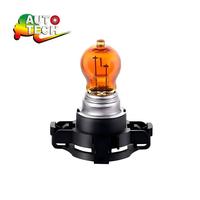 Ampoule Hiper Bulb pour voiture, feu arrière PY24W PSY24W, ampoule halogène de signalisation 12V 24W, feu antibrouillard, feu stop, couleur ambre