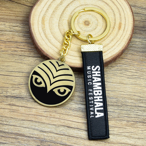 Khóa móc kim loại thiết kế mới hiện đại cổ điển tùy chỉnh 2D 3D hình lá vuông logo men mềm cứng - Product Image 3