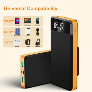 <span class=keywords><strong>Batterie</strong></span> <span class=keywords><strong>externe</strong></span> haute capacité 26800mAh PD 45W USB-C avec écran LCD, packs de batteries 20000 mAh et 25000 mAh avec 3 entrées et sorties pour smartphones - Product Image 2