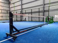 Poteaux de pickleball personnalisables GRAND Logo pour terrains de sport, poteaux carrés pour jeux, entraînement et compétition