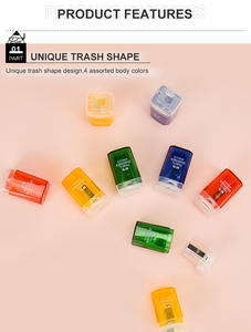 <span class=keywords><strong>Taille</strong></span>-crayons M & G en forme de poubelle, très Large, avec stockage de couleurs, à la mode, fournitures pour étudiants - Product Image 6