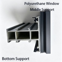 Proveedor de Ventanas de PU, Perfiles Pultruidos de Fibra de Vidrio FRP, Perfiles Estructurales GRP Anticorrosivos para la Industria de la Construcción