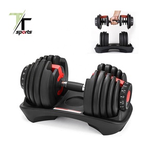 Juego de <span class=keywords><strong>mancuernas</strong></span> ajustables de hierro para gimnasio, pesas de Fitness de 40 <span class=keywords><strong>kg</strong></span>, 24kg, 552, 1090, equipo de peso para el hogar, 5 a 90lb, 24 y 40Kg - Product Image 4