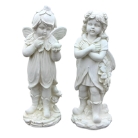 Vente en gros de sculptures d'anges en plastique ABS de haute précision Reazone RZS05 pour la décoration architecturale européenne en extérieur