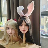 Base de Cabeza de Silicona con Mandíbula Móvil para Implante Capilar y Cosplay, Modelo 2026, Éxito de Ventas Mundial en Tiendas