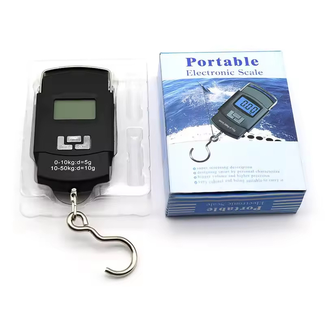 50kg Capacity High Precision Electronic Mini Handheld Luggage Portable Food Scale