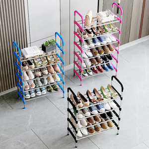 <span class=keywords><strong>Armario</strong></span> trasero giratorio acrílico hierro forjado madera ropa soporte <span class=keywords><strong>zapatos</strong></span> estante puerta <span class=keywords><strong>para</strong></span> ir de compras, estante <span class=keywords><strong>para</strong></span> <span class=keywords><strong>zapatos</strong></span> con espejo de puerta - Product Image 3