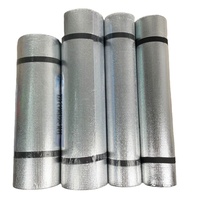 Tapis de couchage pliable en mousse à cellules fermées ultra-léger et imperméable avec feuille d'aluminium